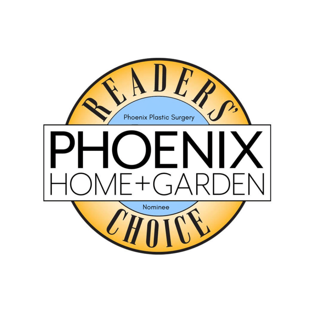 Phoenix Home and Garden Magazine Reader's Choice Award Nomination for Phoenix Plastic Surgery